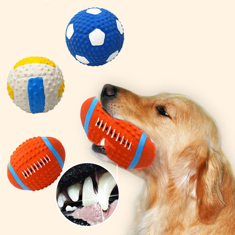Suction Cup Dog Tug Toy - Pet dog toys Latex soundtrack rugby