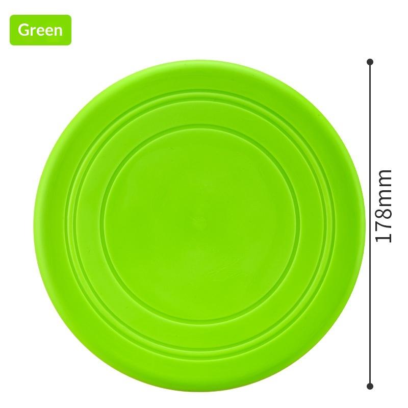 Flying Disc Dog Training Toy - Silicone Flying Saucer Toy For Dogs
