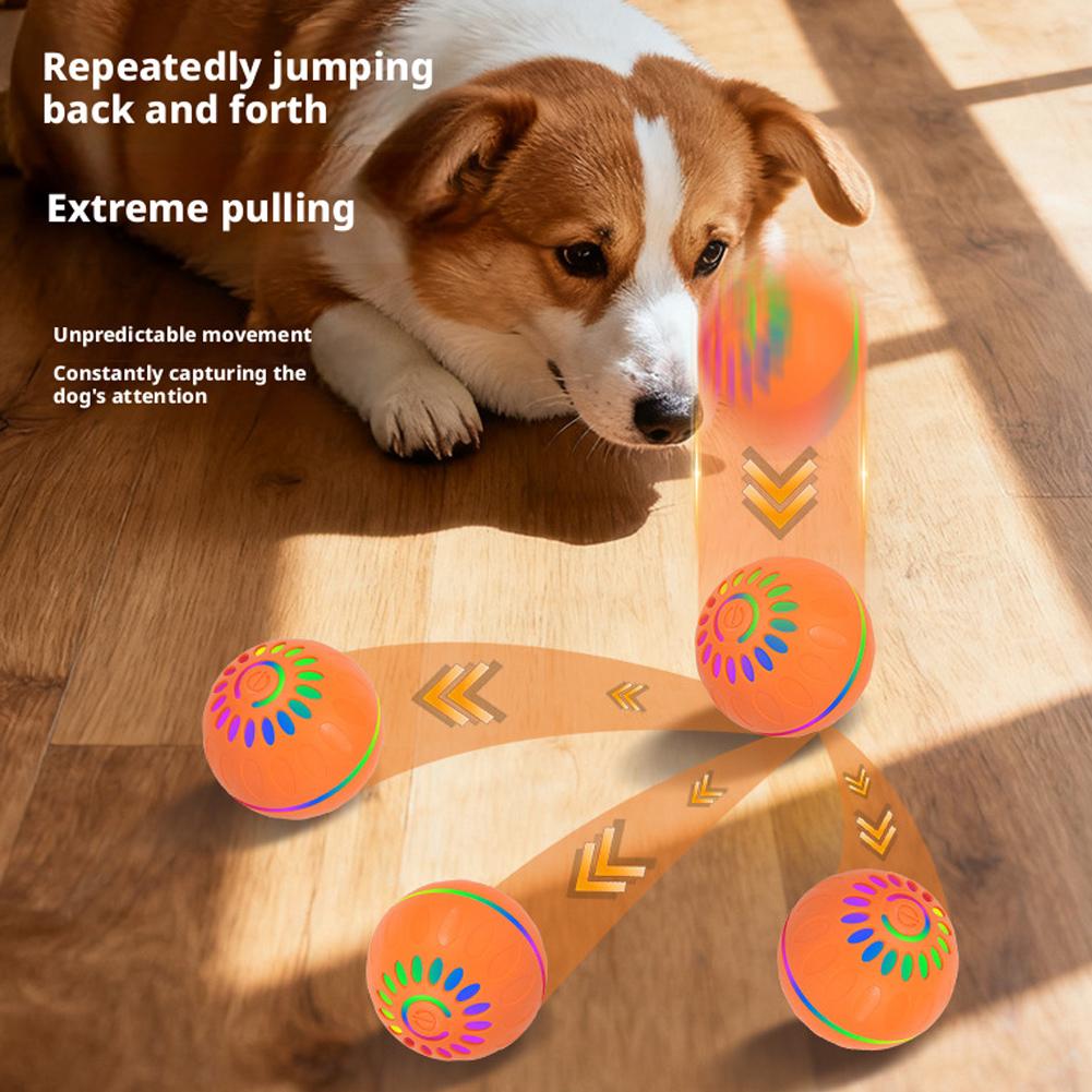 Automatic Moving Dog Ball - Smart Dog Toy Ball Automatic Interactive