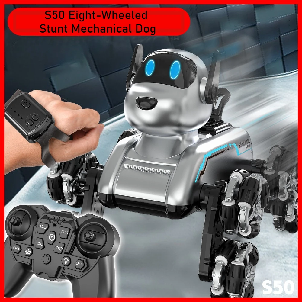 Dog Toys - S50 Intelligent Robot Dog Gesture-Sensing Shape-Shifting