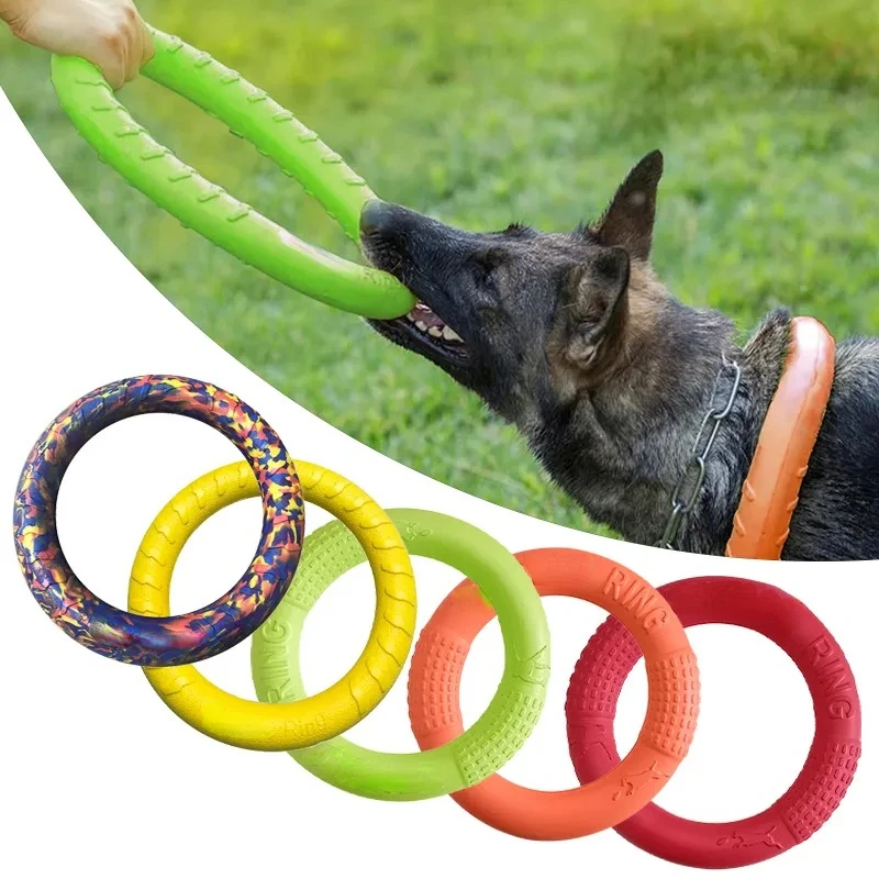 Suction Cup Dog Tug Toy - Dog Toys Pet Flying Discs EVA