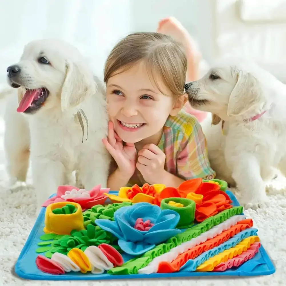 Snuffle Mat For Dogs - Canine Scent Training Toy for Dogs
