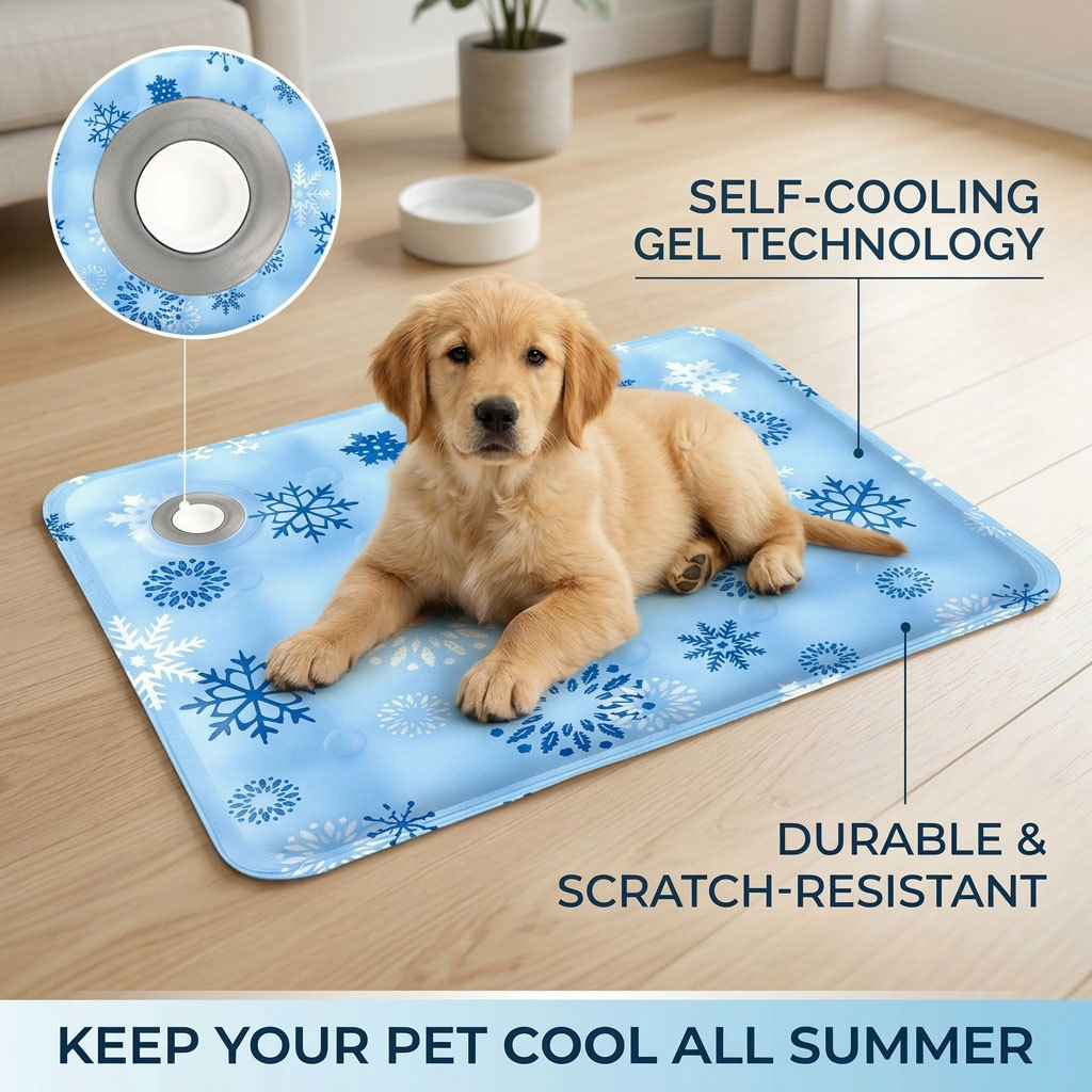 Pet Beds - Summer Pet Mat, Pet Ice Mat,