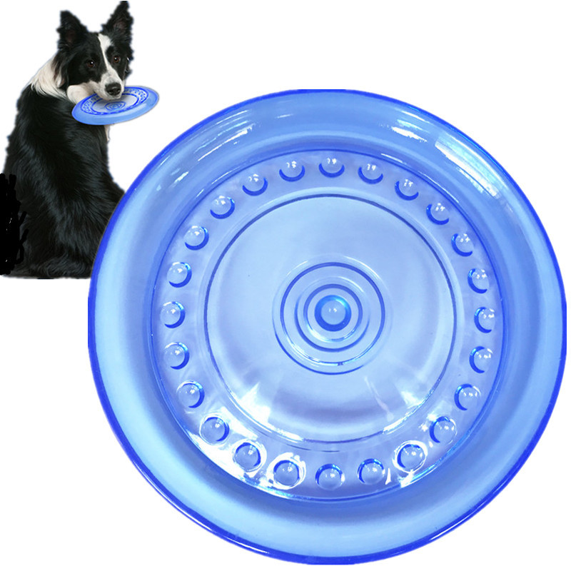 Flying Disc Dog Training Toy - Funny Pet Dog Flying Discs Saucer