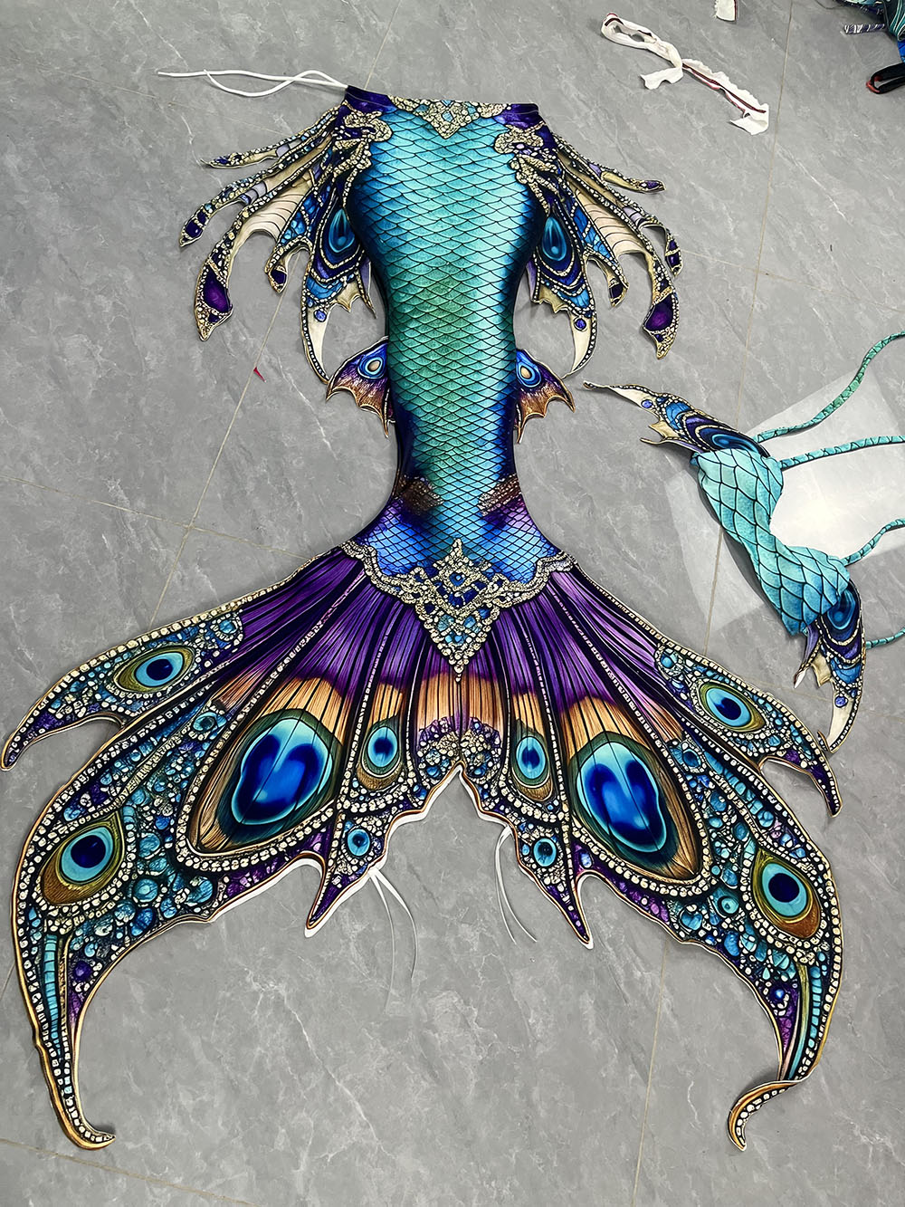 Aquarium - New Pattern Mermaid Tail Mermaid Fins