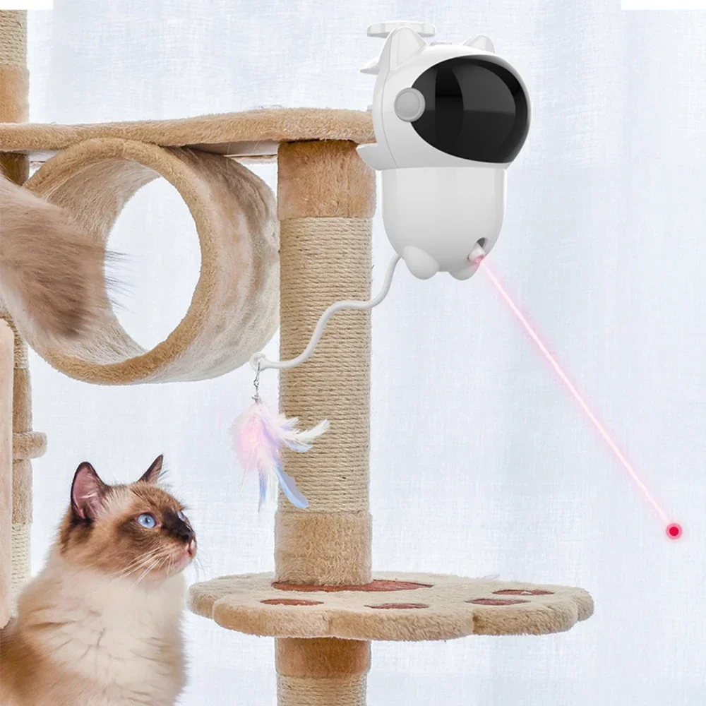 Laser Pointer Cat Toy Automatic - 360 Interactive Cat Laser Toy Pet