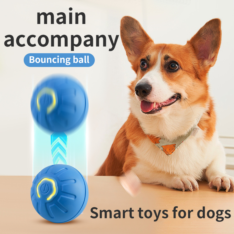 Automatic Moving Dog Ball - Automatic Moving Dog Toy Ball Smart