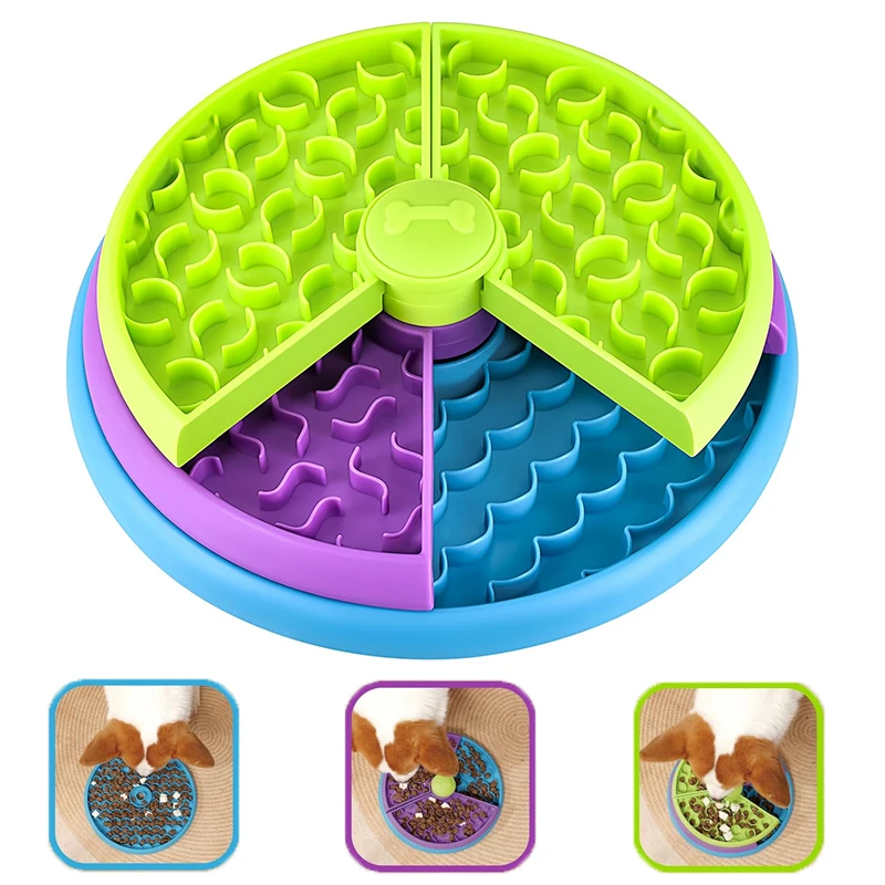 Dog Puzzle Feeder Toy - Dog Puzzle Slow Feeder Interactive Dog
