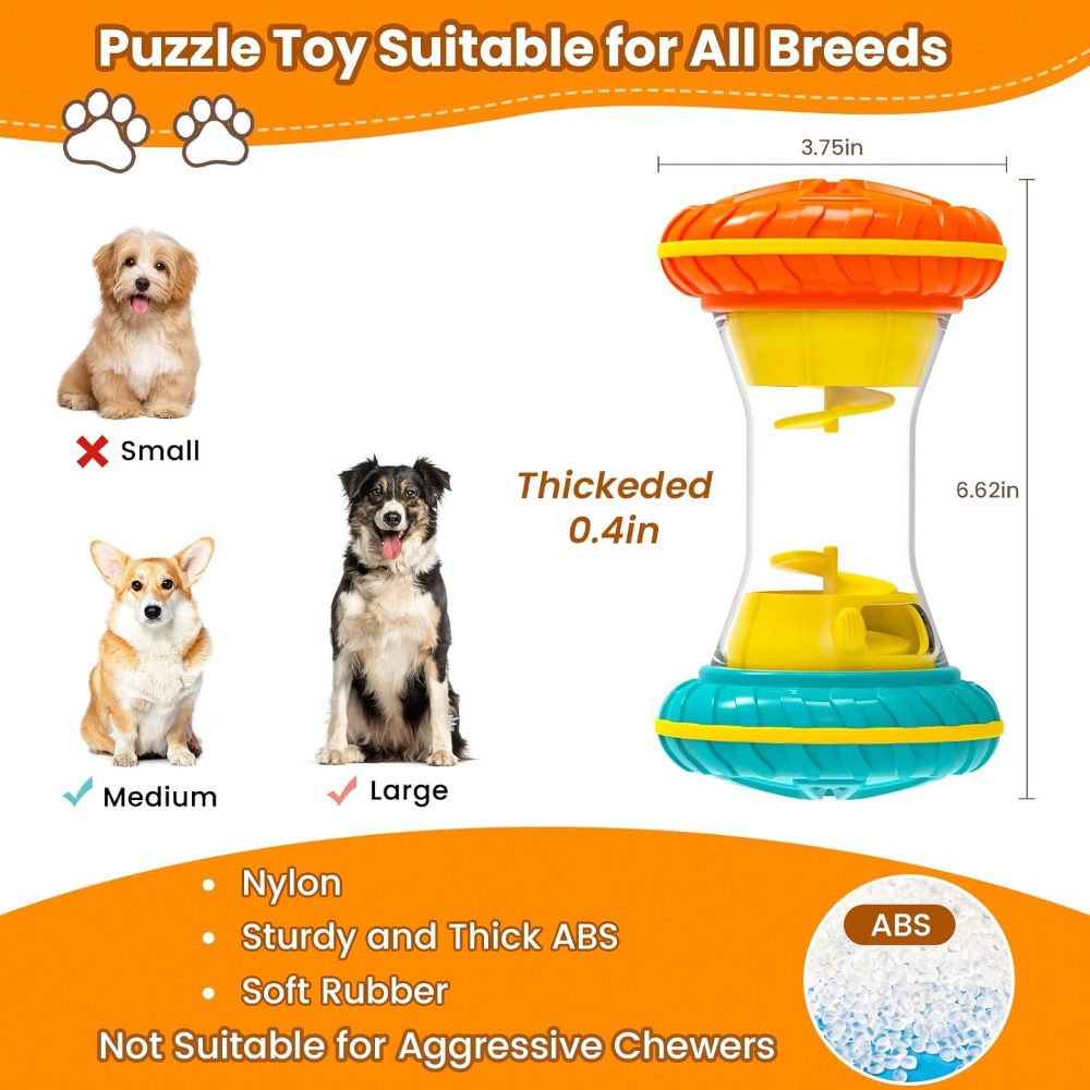 Quiet Rolling Treat Dispensing - đánh giá và giá Rubber Treat Dispensing Dog Toy