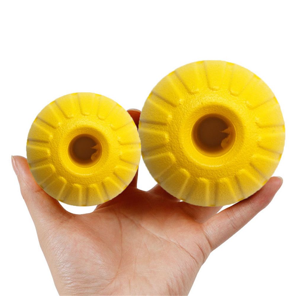 7cm/9cm Yellow Indestructible  - đánh giá và giá Suction Cup Dog Tug Toy