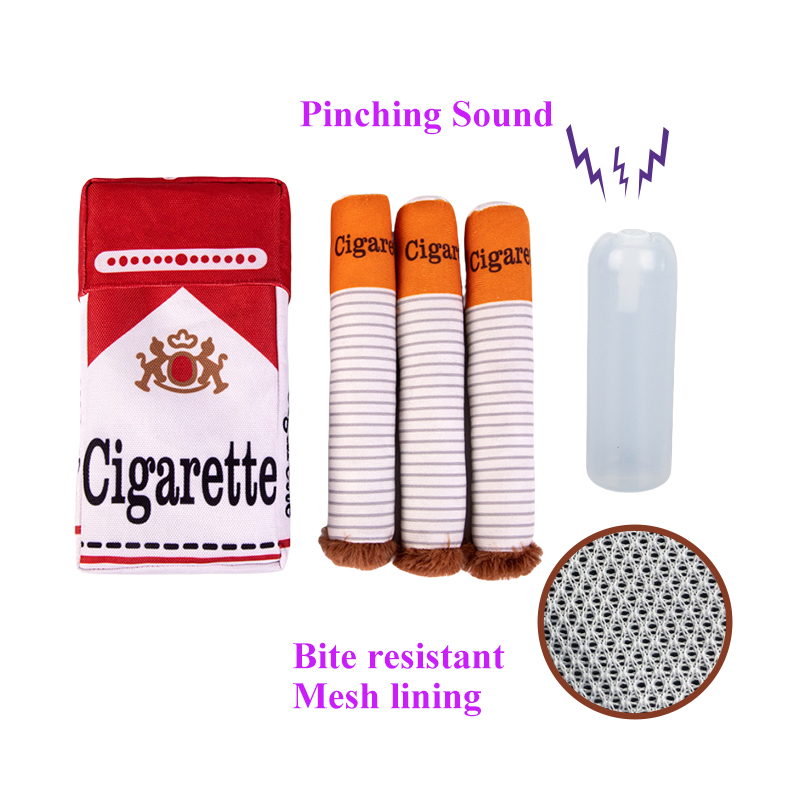 Cigarettes Dog Toy Imitation C - đánh giá và giá Interactive Squeaky Plush Dog Toy