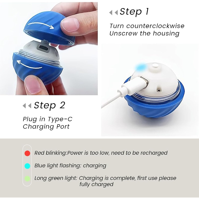 USB Smart Puppy Interactive Do - đánh giá và giá Automatic Moving Dog Ball