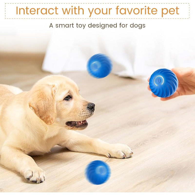 USB Smart Puppy Interactive Do - đánh giá và giá Automatic Moving Dog Ball