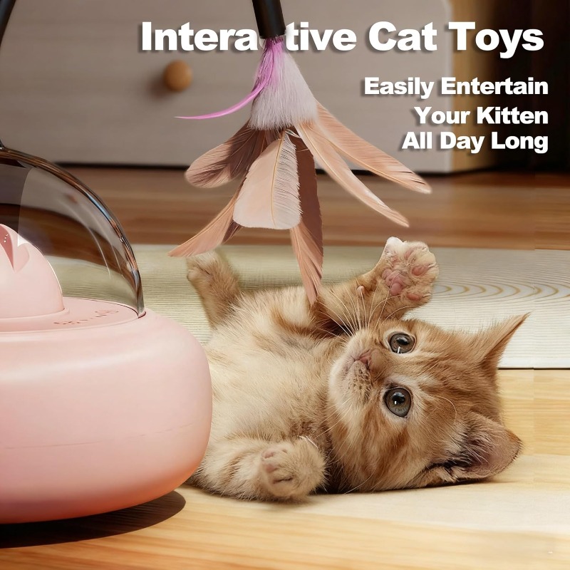 Low Noise 2 in 1 Rechargeable  - đánh giá và giá Laser Pointer Cat Toy Automatic