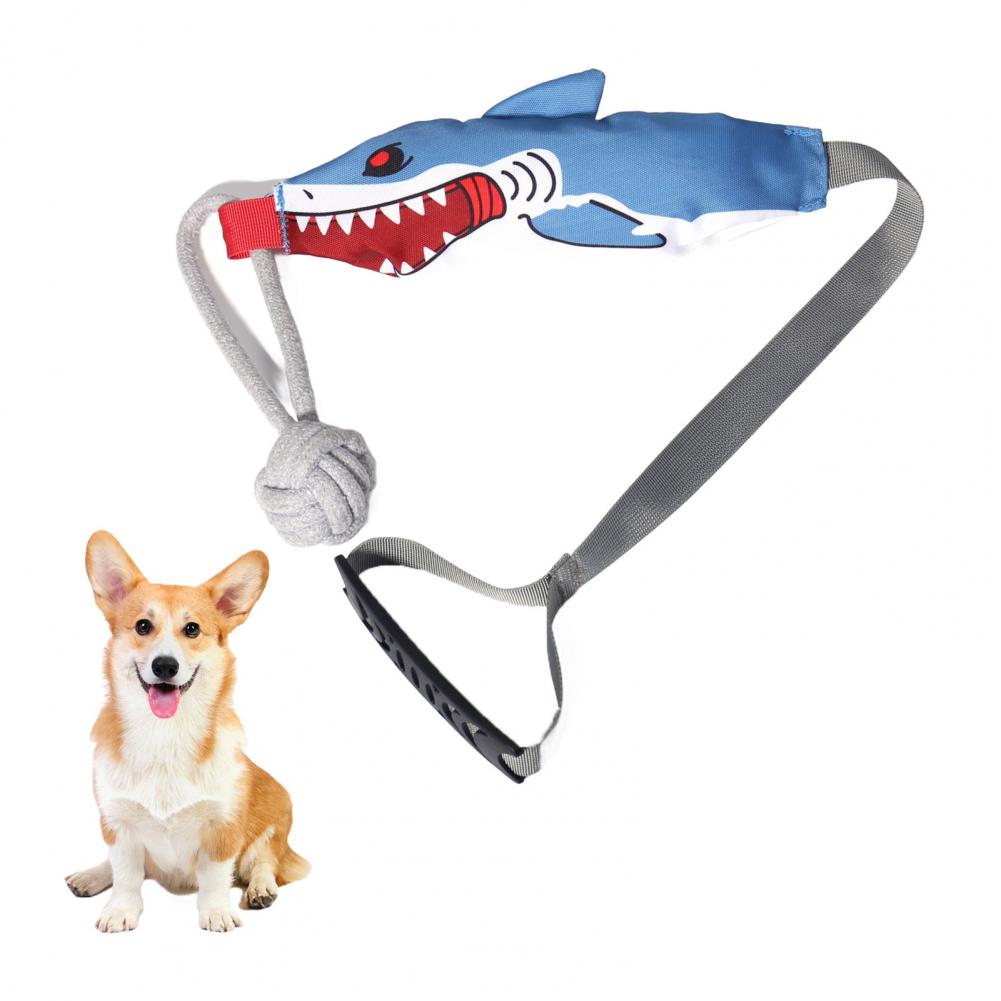 Shark Rope Tug Toy with Suctio - đánh giá và giá Suction Cup Dog Tug Toy