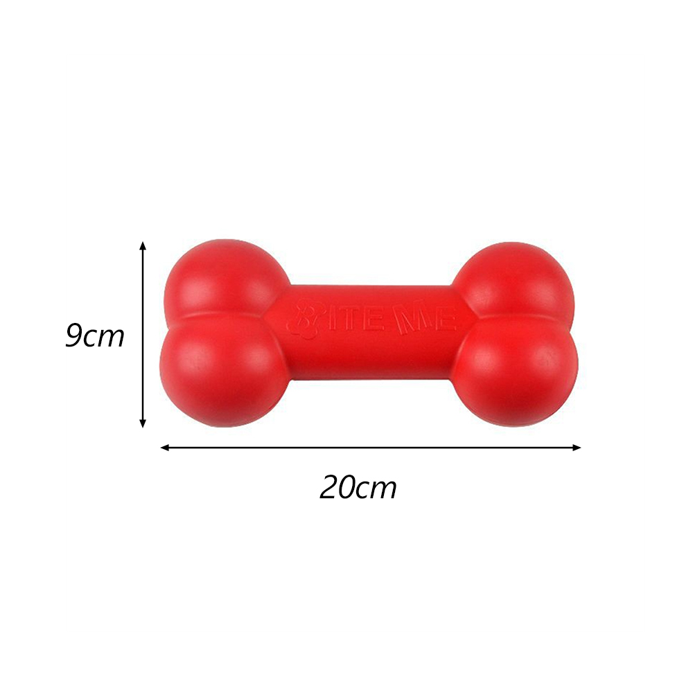 Red TPR Bone Dog Chew Toy Inde - đánh giá và giá Teeth Cleaning Dog Chew Bone