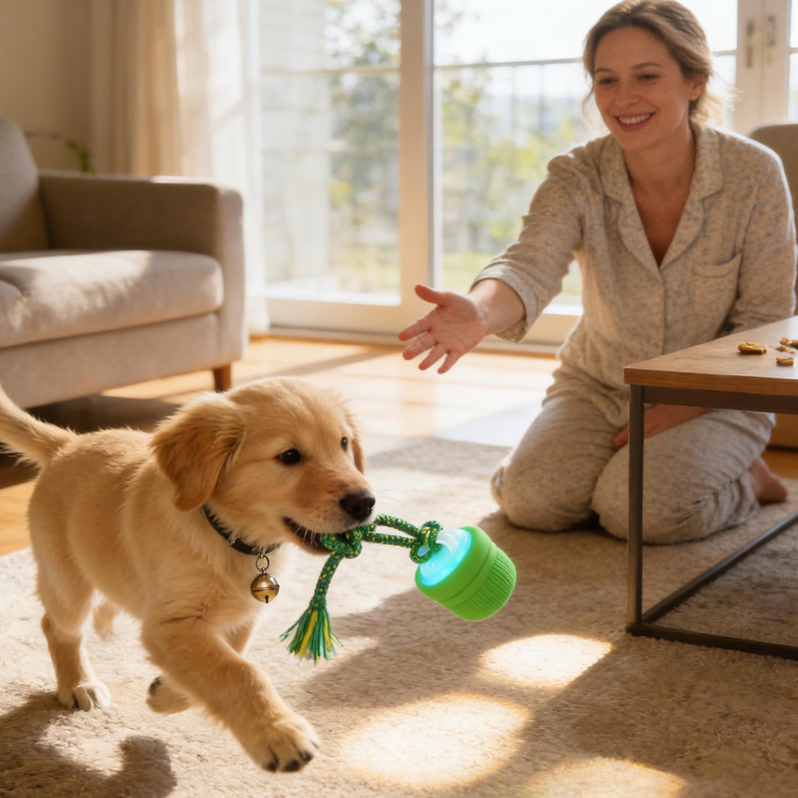 Interactive Dog Ball Automatic - đánh giá và giá Automatic Moving Dog Ball