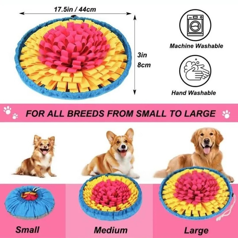 New Pet Sniffing Pad Flower-sh - đánh giá và giá Snuffle Mat For Dogs