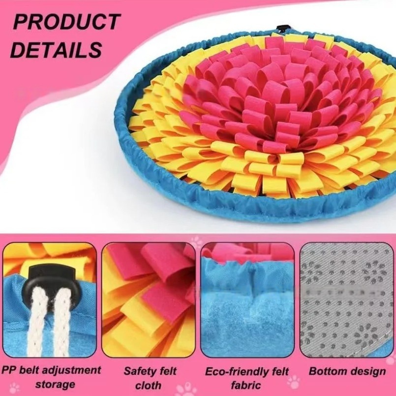 New Pet Sniffing Pad Flower-sh - đánh giá và giá Snuffle Mat For Dogs