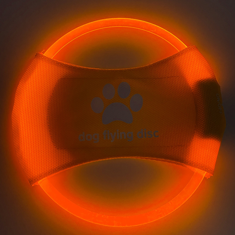 LED Dog Flying Disc,LED Light  - đánh giá và giá Flying Disc Dog Training Toy