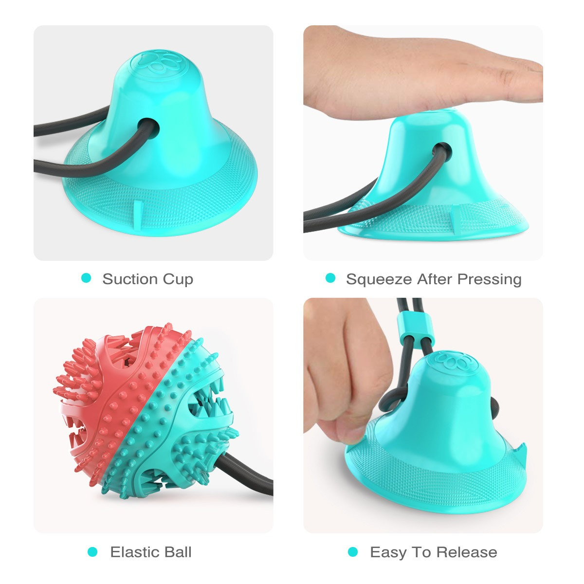 Dog Chew Toys for Aggressive C - đánh giá và giá Rubber Treat Dispensing Dog Toy