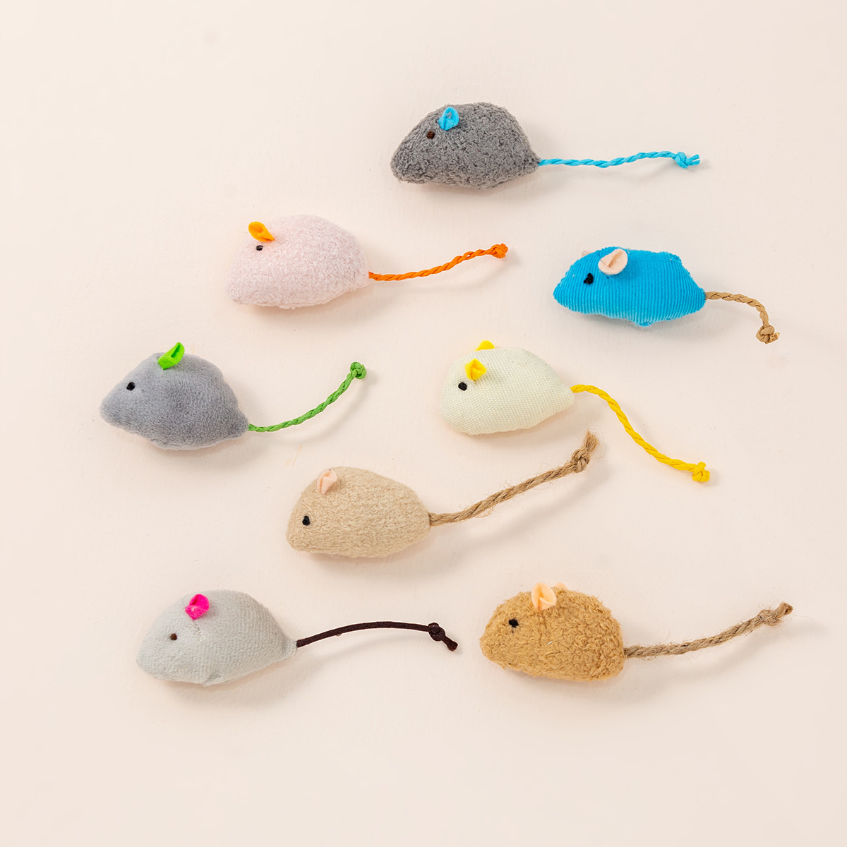 16PCS Interactive Cat Mice Toy - đánh giá và giá Catnip Interactive Plush Mouse