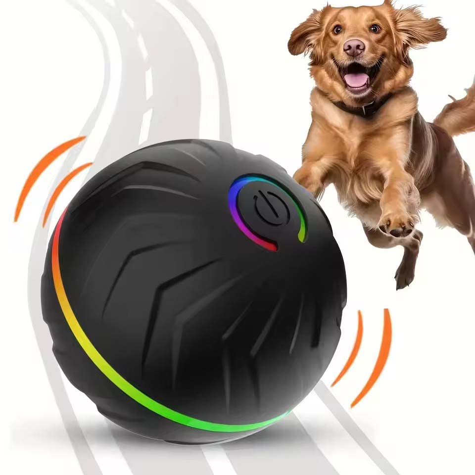 Interactive Smart Dogs Toys Ba - đánh giá và giá Automatic Moving Dog Ball