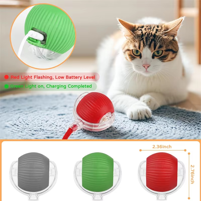 New Cat Interactive Ball Toy A - đánh giá và giá Automatic Moving Dog Ball