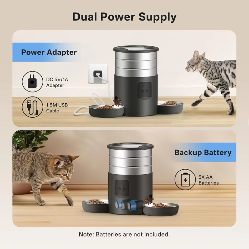 4.5L Automatic Smart Pet Feede - đánh giá và giá Pet Feeders
