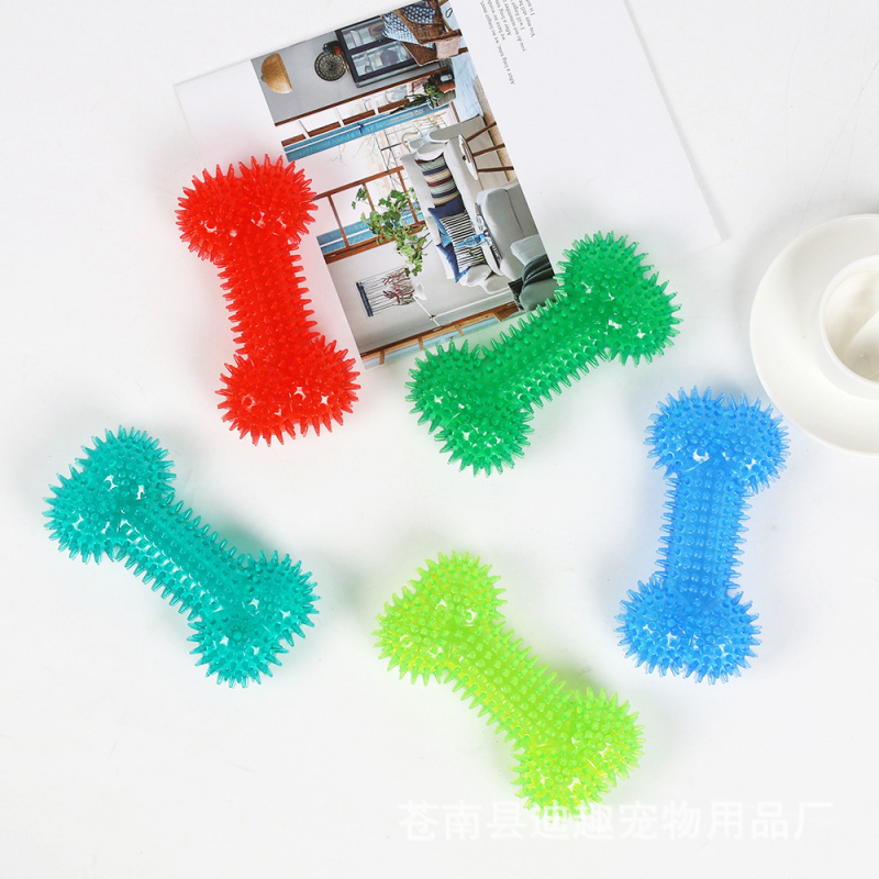 Pet toy for large dogs, rubber - đánh giá và giá Teeth Cleaning Dog Chew Bone
