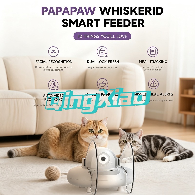 AI Smart Cat Feeder Face Recog - đánh giá và giá Pet Feeders