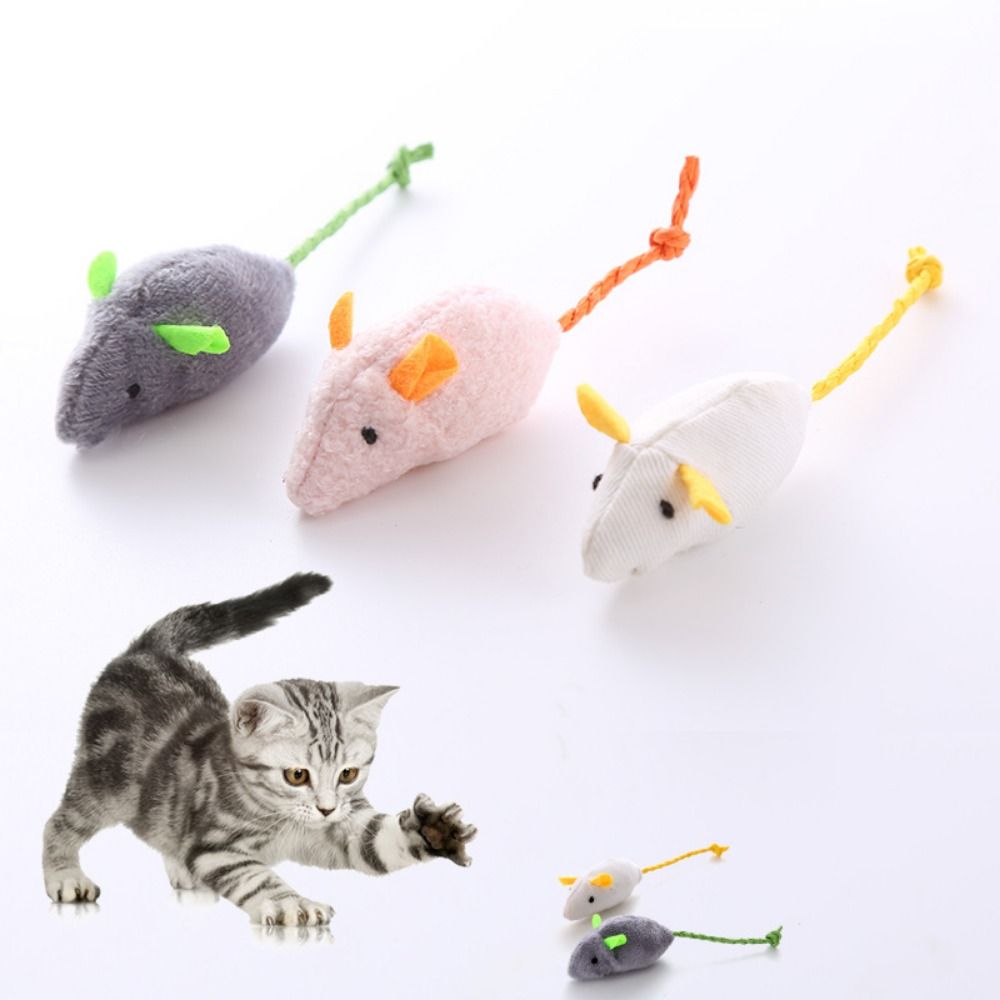 2pcs Funny Plush Soft Interact - đánh giá và giá Catnip Interactive Plush Mouse