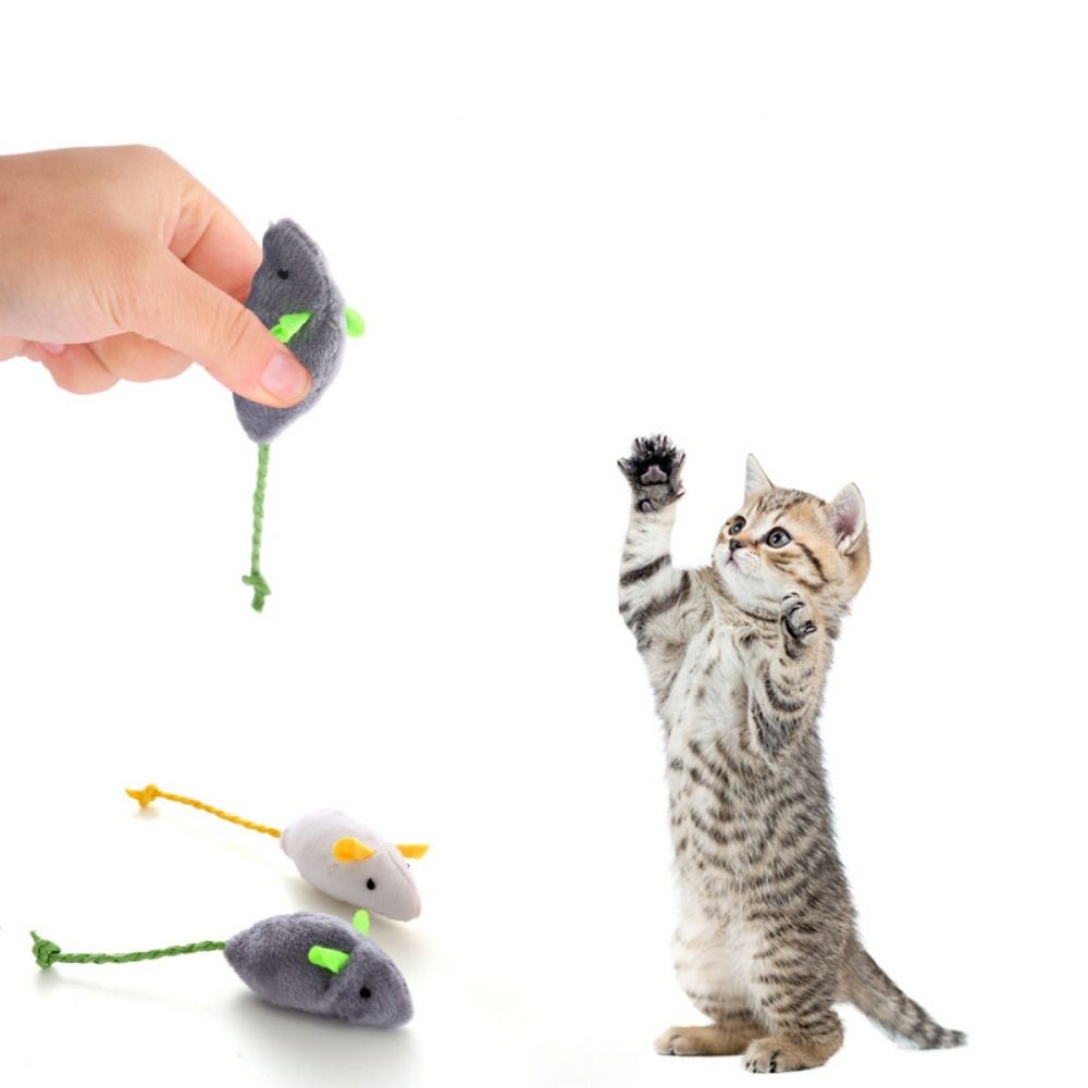 2pcs Funny Plush Soft Interact - đánh giá và giá Catnip Interactive Plush Mouse