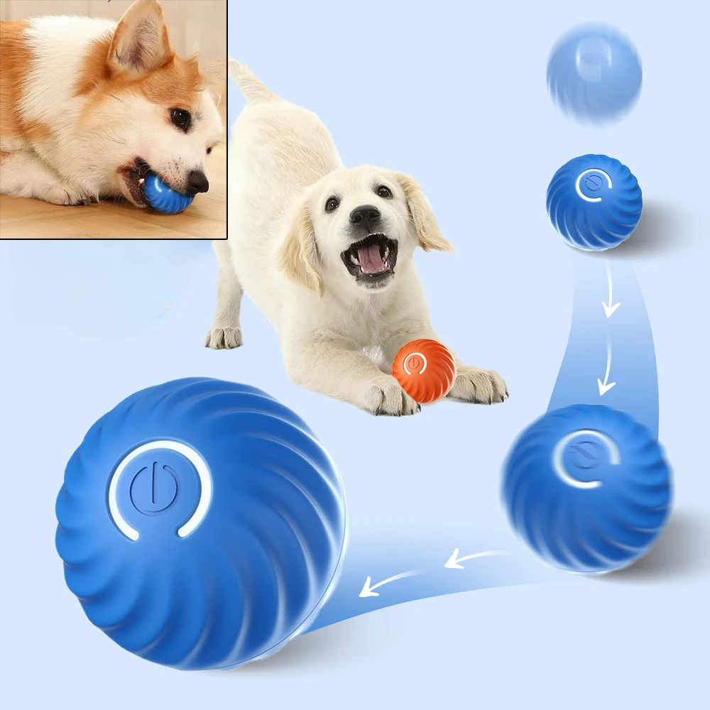 Dog Toy Ball Automatic Moving  - đánh giá và giá Automatic Moving Dog Ball