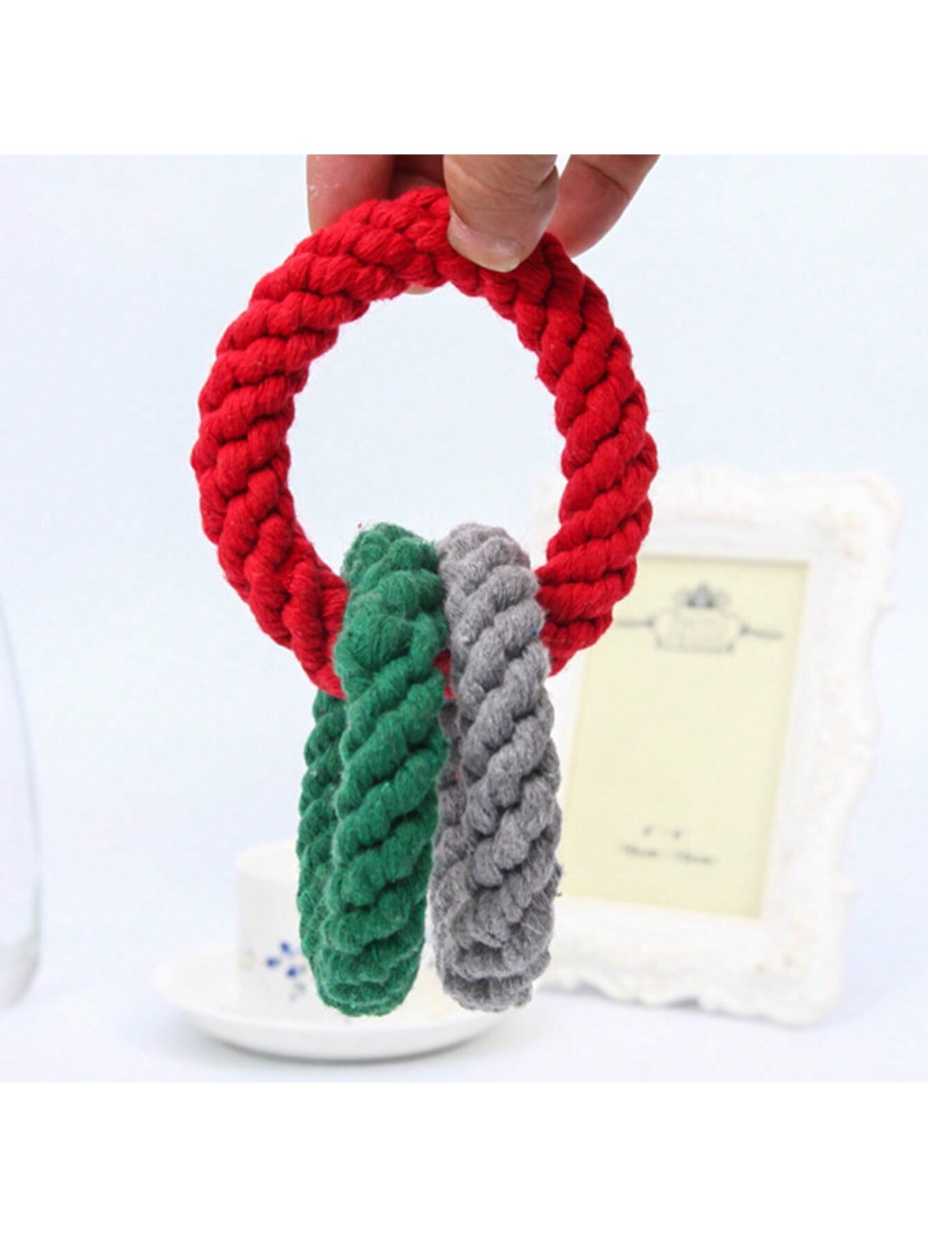 1pc Large Tough Chew Toys for  - đánh giá và giá Dog Rope Toy Aggressive Chewers