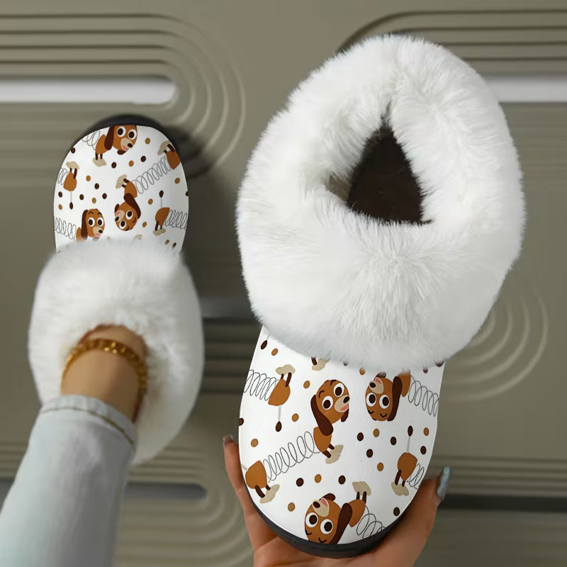 Slinky Dog Toy White Print Wom - đánh giá và giá Dog Toys