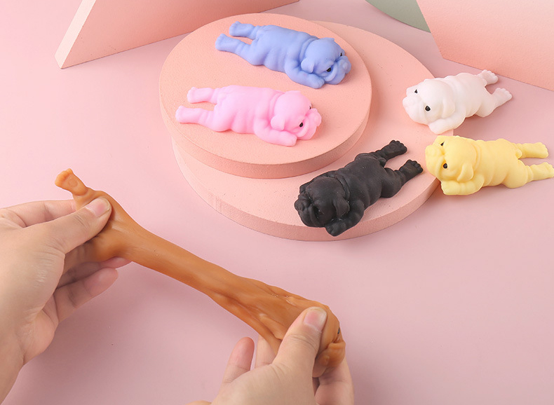 Squishy Dogs Anime Fidget Toys - đánh giá và giá Interactive Squeaky Plush Dog Toy