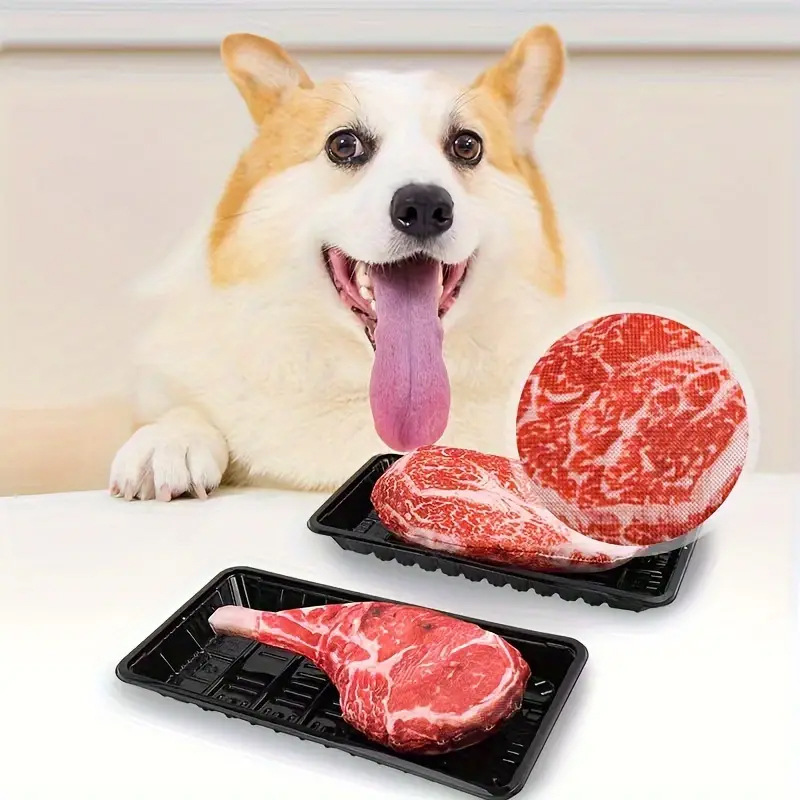 Simulated Steak Squeaky Dog To - đánh giá và giá Teeth Cleaning Dog Chew Bone