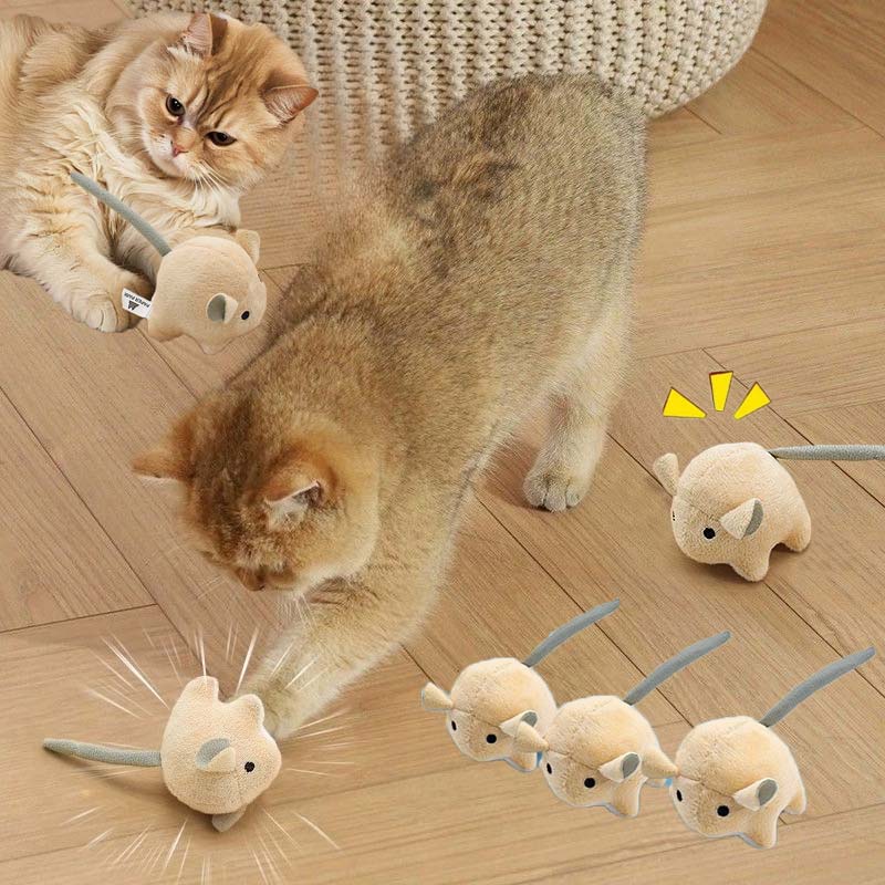 Electric Plush Mouse Catnip Ca - đánh giá và giá Catnip Interactive Plush Mouse