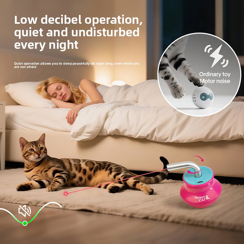 Automatic cat toys: interactiv - đánh giá và giá Laser Pointer Cat Toy Automatic