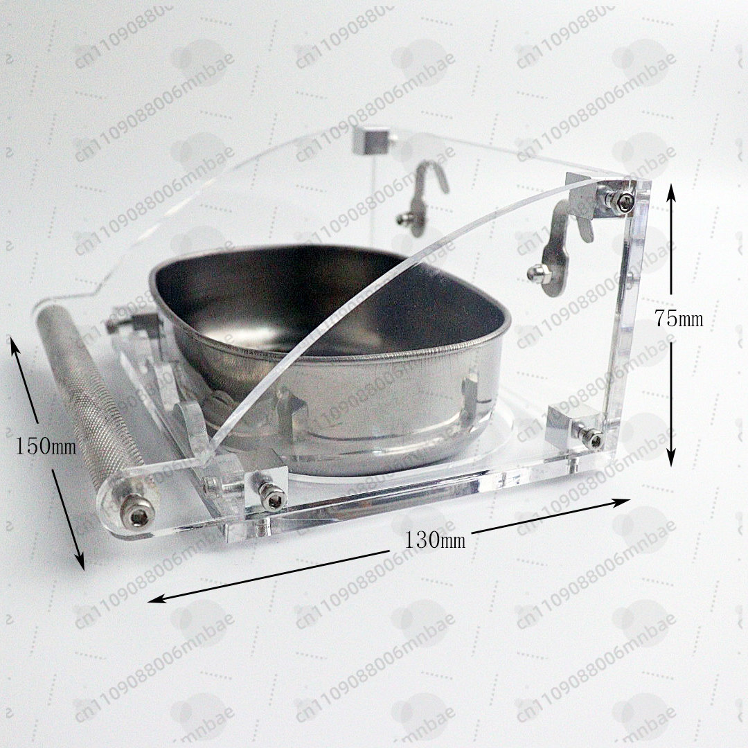 Parrot food box stainless stee - đánh giá và giá Pet Feeders