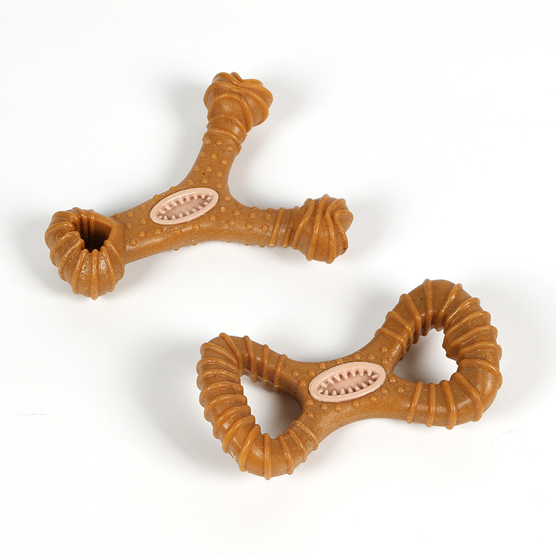 New 15cm Large Breed Wooden Do - đánh giá và giá Indestructible Dog Chew Toy