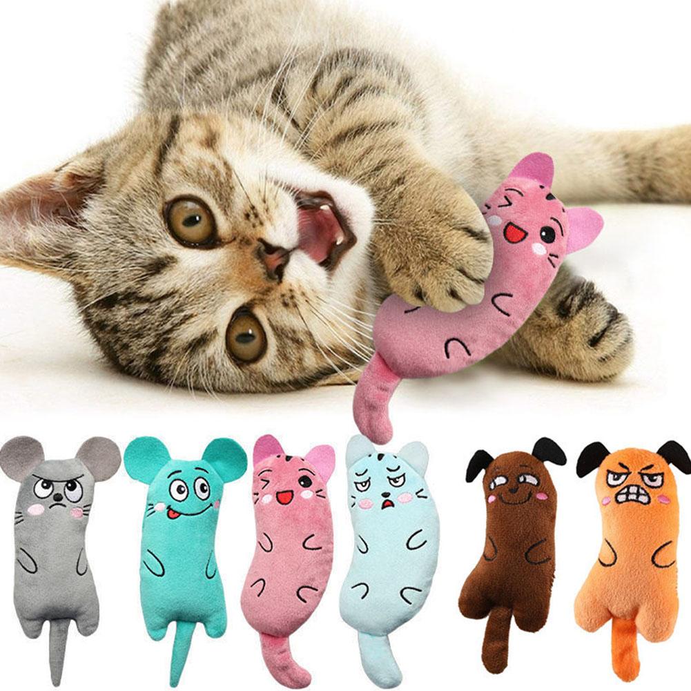 Cartoon Expression Cat Toys Pl - đánh giá và giá Catnip Interactive Plush Mouse