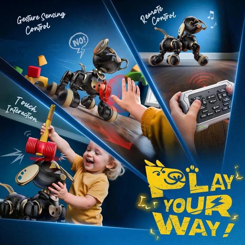 Smart Remote Control Robot Dog - đánh giá và giá Dog Toys