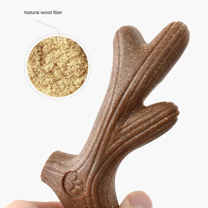 Pine Wood Deer Antlers Dog Che - đánh giá và giá Indestructible Dog Chew Toy