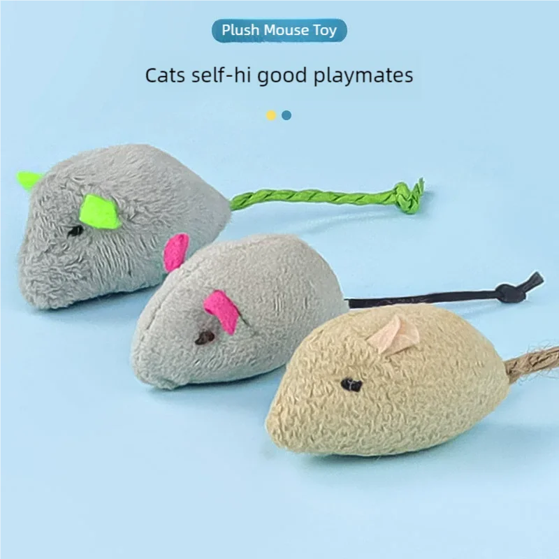 Pet Toy Catnip Mice Cats Toys  - đánh giá và giá Catnip Interactive Plush Mouse