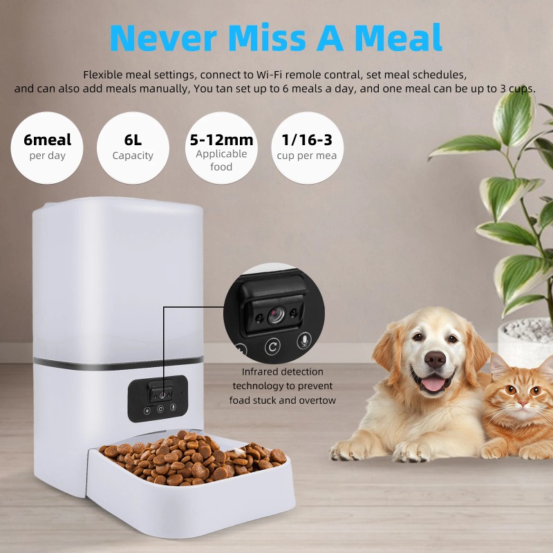 【2026】6L Intelligent Automatic - đánh giá và giá Pet Feeders