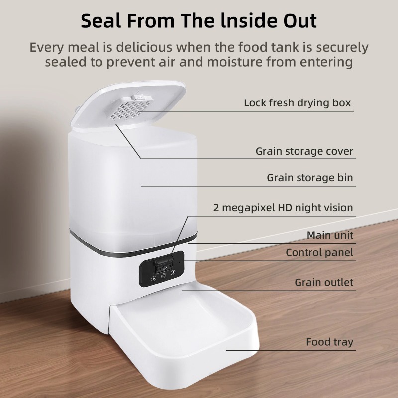 【2026】6L Intelligent Automatic - đánh giá và giá Pet Feeders