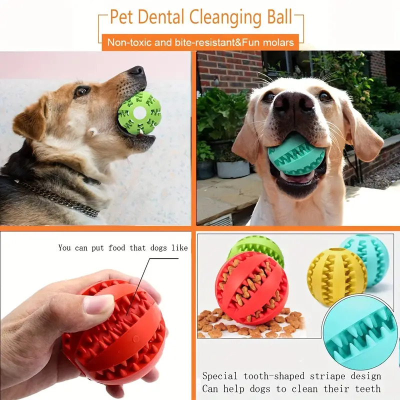 Interactive Dog Toy Ball Rubbe - đánh giá và giá Rubber Treat Dispensing Dog Toy