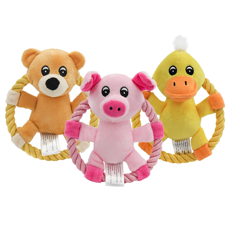 Pet Dog Throwing Knot Frisbee  - đánh giá và giá Flying Disc Dog Training Toy
